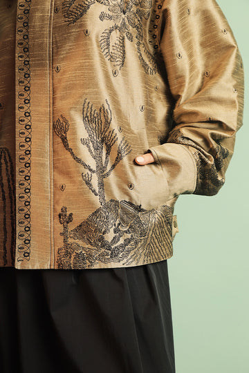 "Zaar" Embroidered Lightweight Jacket (Women)